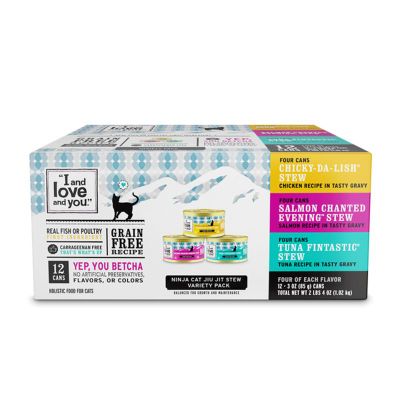I love and shop you cat food