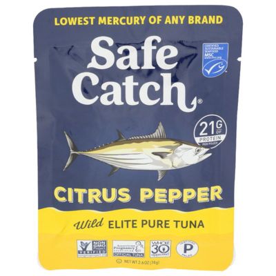 Safe Catch Wild Yellowfin Ahi Tuna, 5 oz, 6 ct