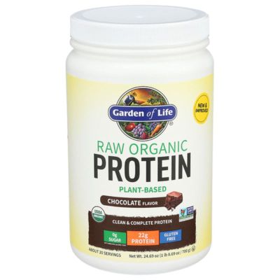 Vega Organic All-in-One Shake Plant Based Protein Powder, Chocolate, 9  Servings (13.2oz)