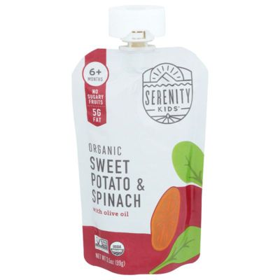 Plum Organics Organic Apple Spinach Avocado Stage 2 Baby Food